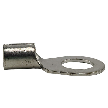 Końcówka oczkowa rurowa 16/M8 miedź cynowana KC16F8