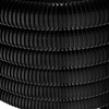 Rura karbowana z drutem 40mm czarny peszel 750N 25m UV osłona kabli PVC FEPMPF40