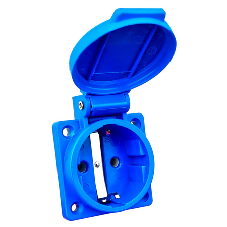 Gniazdo tablicowe 230V 16A bezśrubowe Schuko Bals OEM-71099