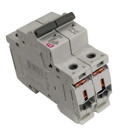 Wyłącznik nadprądowy P10-DC 2P B6 10kA Bezpiecznik ETI 5630