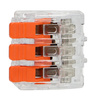 Złączka instalacyjna zaciskowa 3-przewodowa na dowolny przewód 0.2-4mm2 IEC 450V/32A 10 szt. OR-SZ-8005/3/10