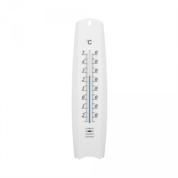 Termometr zewnętrzny 26cm Biały WHITE LINE Bradas WL-M34WH