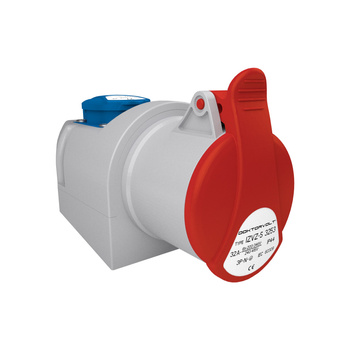 Gniazdo natynkowe CEE 32A 5P + 230V siłowe IZVZ-S 3253 DV