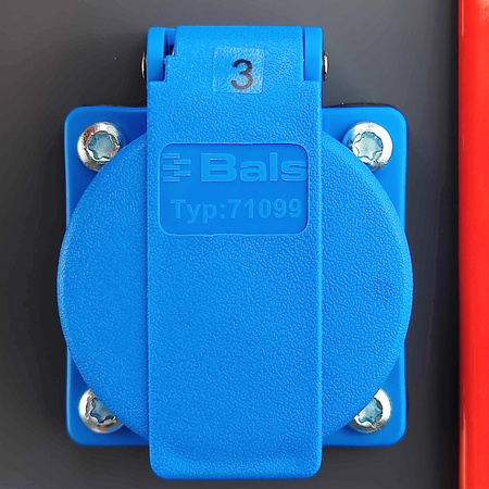 Rozdzielnica budowlana OS-S/FI SET 2x32A 1x16A CEE MENNEKES z gniazdami 8x230V na stojaku wyłącznik różnicowy rozdzielnia elektryczna przenośna na budowę skrzynka elektryczna z zabezpieczeniem Doktorvolt DV-8379-D