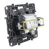 Gniazdo TV-R-SAT do instalacji typu gwiazda 1,5 dB czarne Niloe Step 863580