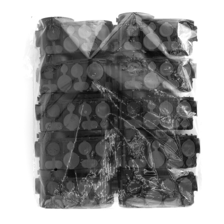 F-tronic Puszka instalacyjna podtynkowa 1 sztuka do elektroniki IT z membraną 67mm czarna VDE 7320009