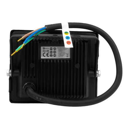 Naświetlacz LED 20W GTV czarny IP65 oświetlenie zewnętrzne 1600lm GT-GCX20W-40