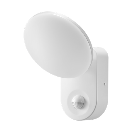 RIOLIT LED 15W oprawa ogrodowa z czujnikiem ruchu 1100lm IP65 4000K biała AD-OP-6206WLPMR4