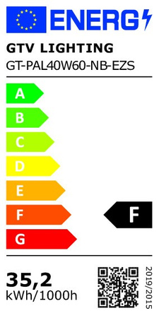 GTV Panel LED 40W 4000K 3500lm neutralna-biała 60x60cm oprawa sufitowa 9819