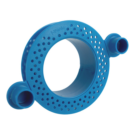 F-tronic TF-1Pierścień mocujący Thermofix do montażu puszek podtynkowych Ø68mm w elewacji styropianie EPS ETICS rękaw instalacyjny Ø74mm niebieski 1 sztuka 7810051