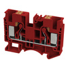 Złączka szynowa przelotowa zaciskowa czerwona 10mm2 1P UL DS10-01P-16-00A(H)