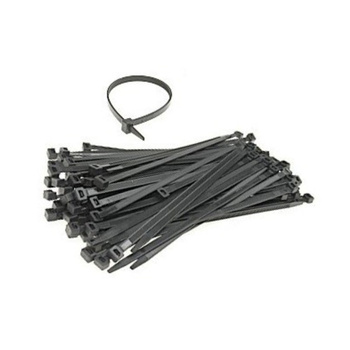 Opaska kablowa czarna OZC 3,5/140mm 100szt. OZC-35-140 E-P 25.115