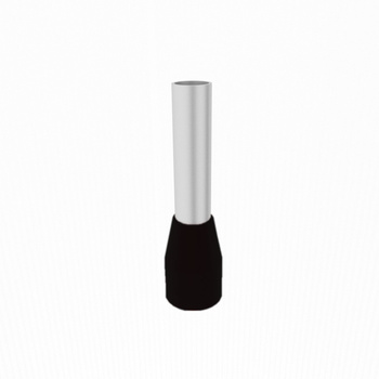 100szt. E1,5/10mm Końcówka tulejkowa izolowana 1,5mm2 czarna E1510 Elpromet C.20.01510