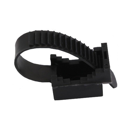 Uchwyt paskowy UP22 mm 100szt., UV czarny, E-P 12.11