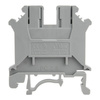 Złączka szynowa przelotowa szara śrubowa 2,5mm2 1P VDE UL PC2.5-01P-11-00A(H)