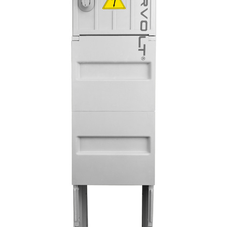 Rozdzielnica na fundamencie 16A 32A CEE zabezpieczona 2x230V Schuko erbetka Doktorvolt DV-5572-D