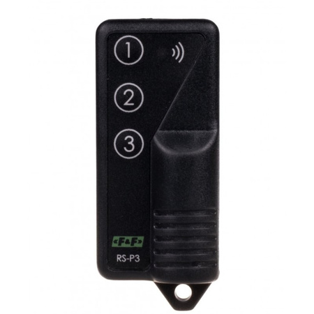 Sterowanie radiowe Pilot zdalnego sterowania 3przyciskowy 12V A23 F&F RS-P3