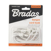 Zestaw gum z hakiem PVC do mocowania 2x18/25/40cm biały Bradas BCH3-04SET1WH-B