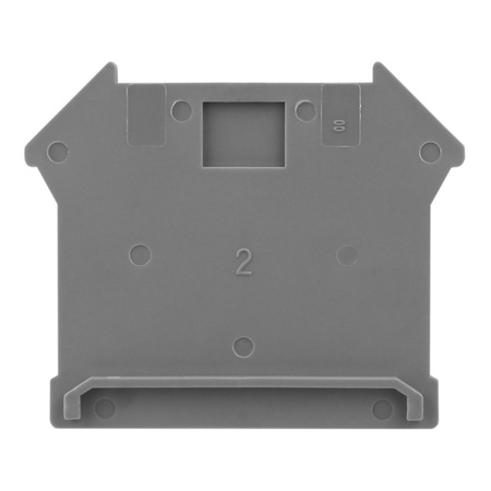 Płytka końcowa do złączki szynowej 2,5mm2 PC2,5 DGN D-PC2.5-01P-11-00AH