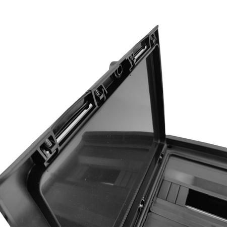 Rozdzielnica natynkowa IP65 24 (12+12) czarna modułowa transparentne drzwi M-L 2x12 HIGHT 940.24.NN