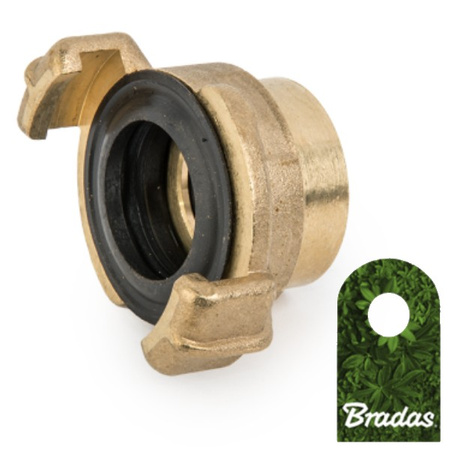 Złącze kłowe GEKA GW 1/2" błyskawiczne MOSIĄDZ BR-GK110 BRADAS 4702