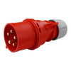 Wtyczka przenośna CEE 32A/5P IP44 PCE Typ SHARK 025-6