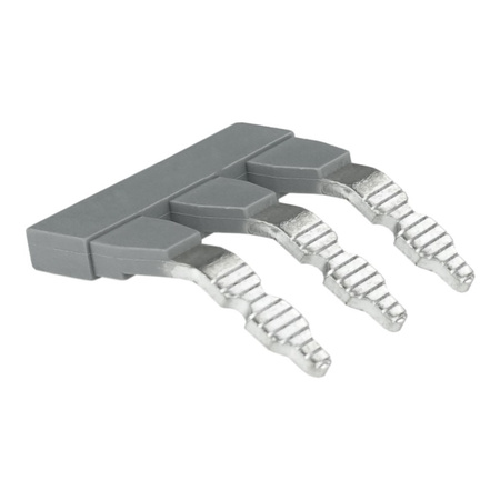 Mostek wtykowy grzebieniowy 3-torowy do złączek szynowych PC4 EB3-6-11-00A(H)