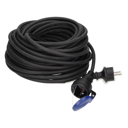 Przedłużacz warsztatowy bryzgoszczelny 30m 230VAC/16A OR-AE-13169/30m