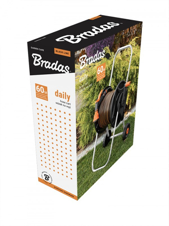 Wózek na wąż 1/2" 60m DAILY Bradas AG260