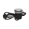 Gniazdo meblowe Ø6cm wpuszczane w blat z pokrywką. ładowarką USB i przewodem 1.8m. 1x2P+Z. 1xUSB OR-AE-1373