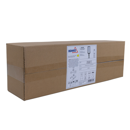 Oprawa uliczna LED JAZMIN 50W 4000K 6750LM IP65 jasnoszara C82-JAZ-050LG-4K