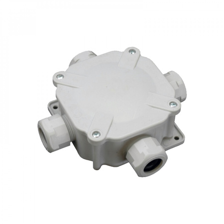 Puszka hermetyczna IP67 / 4 dławnice / 144x144 6455-27P