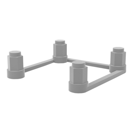 Ramka mocująca dla gniazd tablicowych 230V Doktorvolt 38x38mm DV-1370-230-RPP