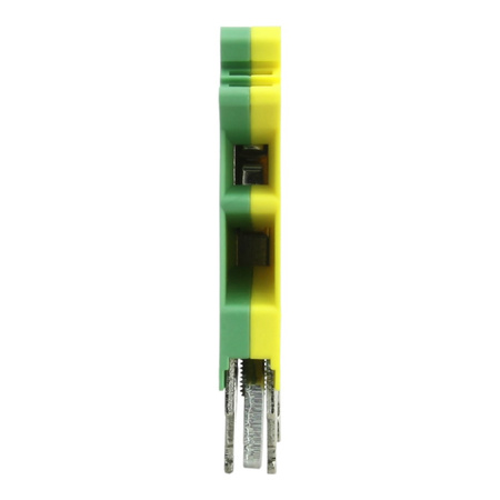 Złączka szynowa żółto-zielona PE śrubowa 4mm2 3-przewodowa 1P PC4-TW-PE-01P-1Y-00A