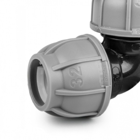 Kolanko do rur PE 20mm 90° PN10 BRADAS DSRA10K2020