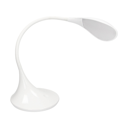 CIRRUS LED 4.5W. lampka biurkowa. 400lm. 3000K. biała OR-LB-1507/W