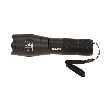 Latarka LED CREE 10W z zoomem. 800lm. 3 x AAA. aluminiowa konstrukcja OR-LT-1518