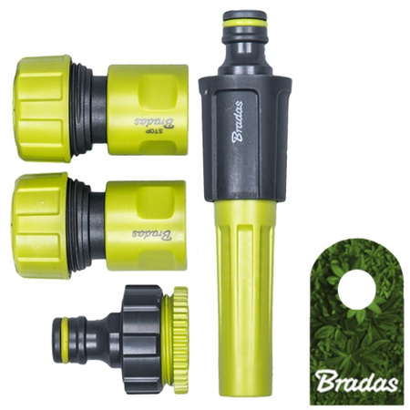 Zestaw 4-elementowy na wąż 3/4" LIME LINE LE-05500-34K BRADAS 4505