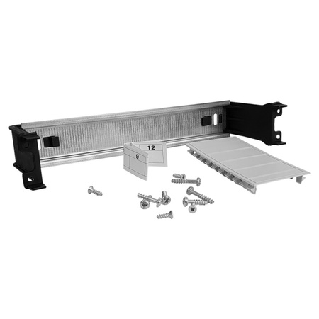 Rozdzielnica podtynkowa 8 modułowa IP40 czarna M-L 970.08.N