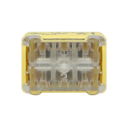 Złączka instalacyjna wciskana 6-przewodowa dwurzędowa na drut 0.75-2.5mm2 IEC 300V/24A 50 szt. OR-SZ-8004/6/50