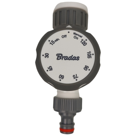 Mechaniczny zegar przepływu wody WL BRADAS White Line WL-3131