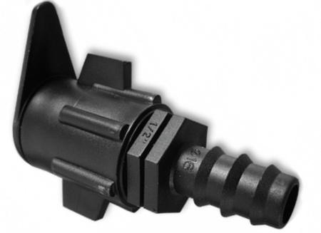 Wpinka do flat węża z wtykiem na wąż 16mm Bradas DSWA08-16L