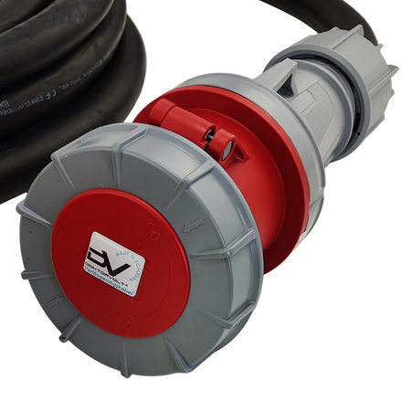 Przedłużacz 10m siłowy 63A/5P IP67 CEE 400V 5x16 mm2 Doktorvolt® DV-4759-CEE-63