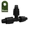 Trójnik QJ do rur kroplujących PE 16mm BRADAS DSWAQJ-T16