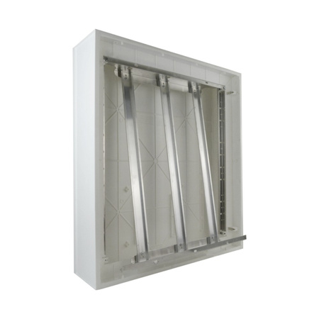 Rozdzielnica podtynkowa DARP-72 72 modułowa 3x24 IP54 z aluminiowymi drzwiami E-P 9.324