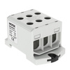 Złączka szynowa 1,5-50mm2 szara 6otwor AL/CU 1000V TH35 1P Morek MAA3050A10