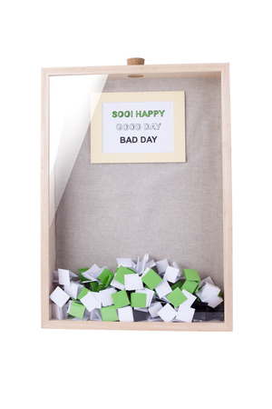 Ramka na ścianę A3 drewno skarbonka DV-2087-RD