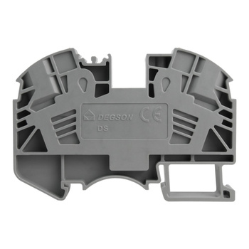 Złączka szynowa przelotowa zaciskowa szara 16mm2 1P DS16-01P-11-00A(H)