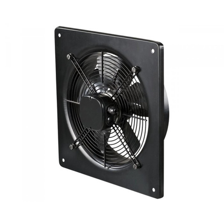 Wentylator osiowy w kwadratowej obudowie ⌀300mm 1845m³/h 75W Reventon IAFR300BS-1723