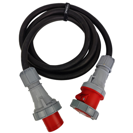 Przedłużacz siłowy 5m 63A/5P IP67 CEE 400V 5x16 mm2 Doktorvolt® DV-4742-CEE-63